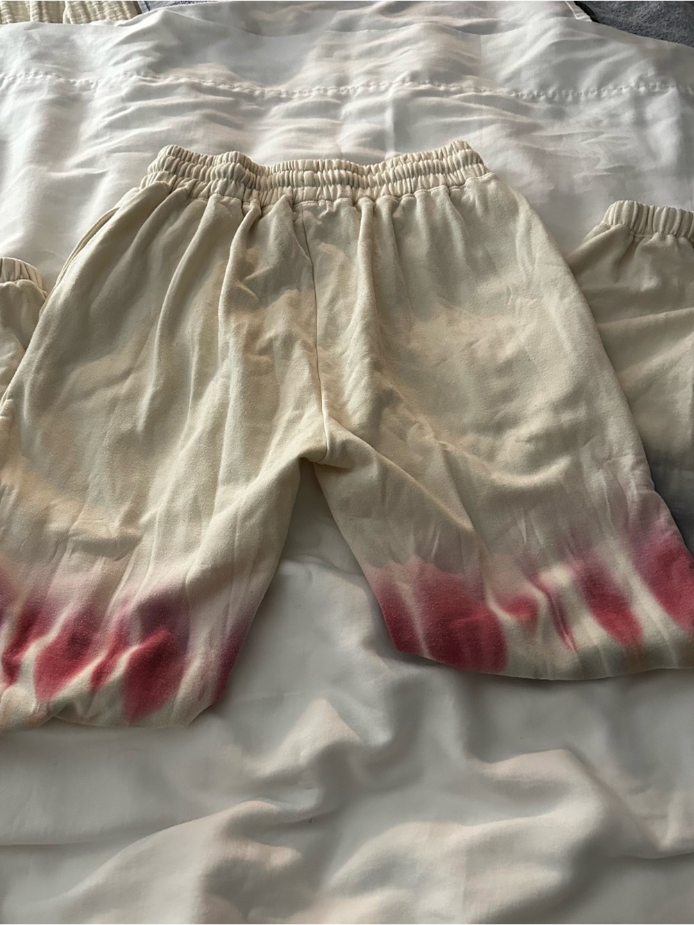 Off White Tie Dye Jogger Sweatpants - Picture 7 of 8